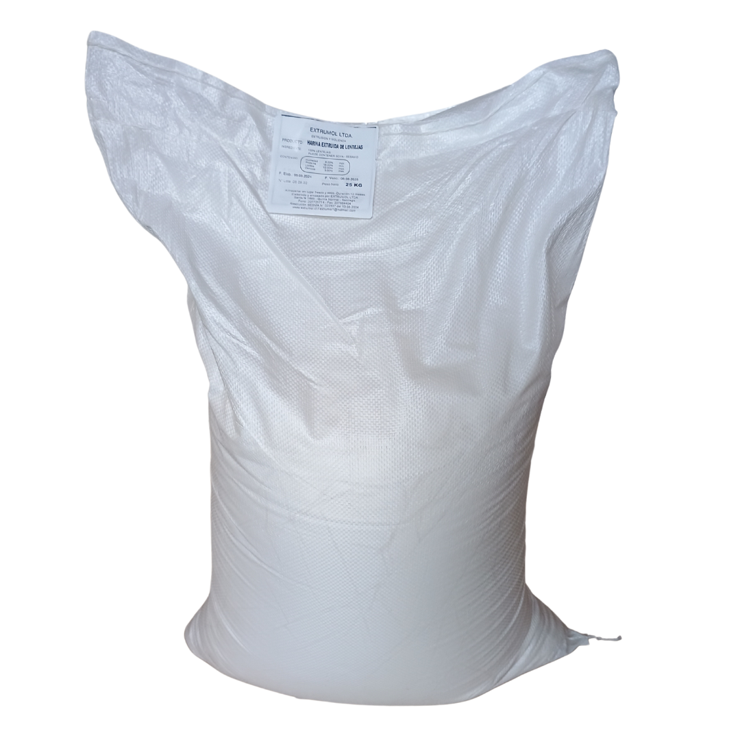 Harina Extruida de Lentejas